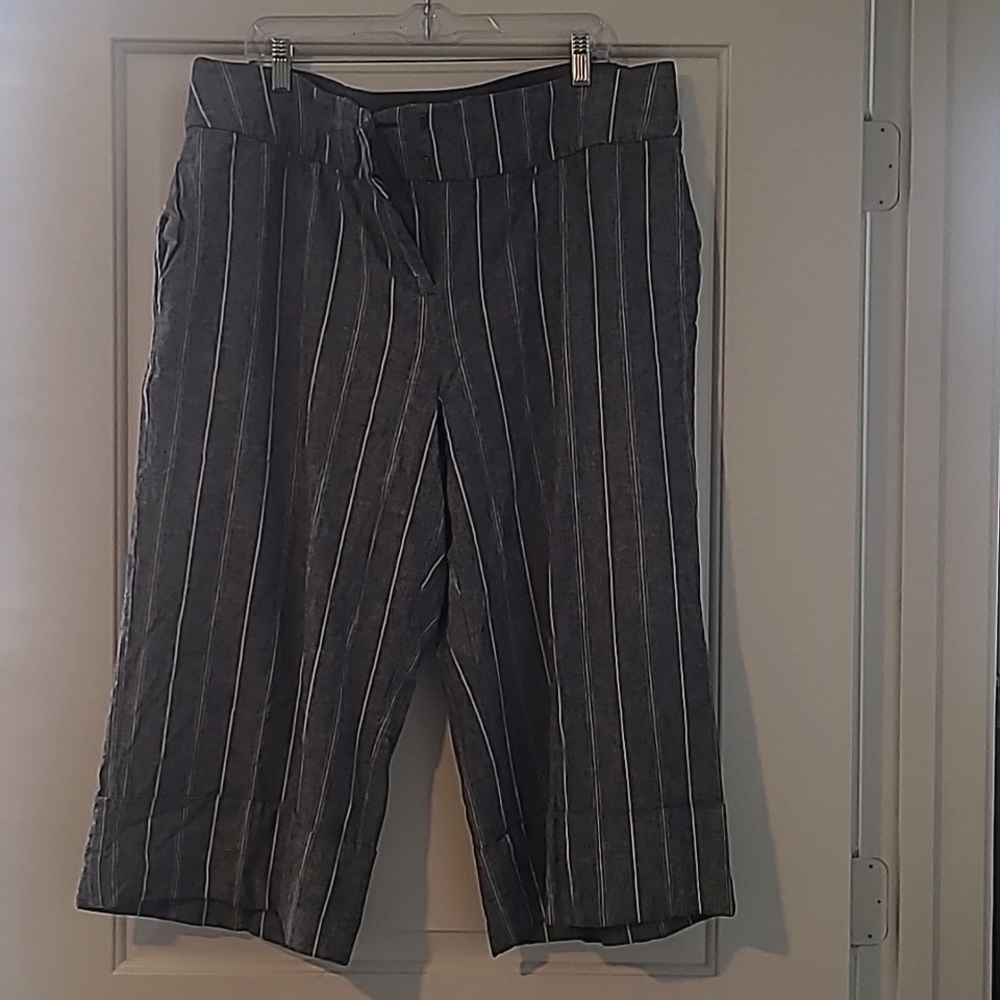 Lane Bryant Grey Galcho Slacks
